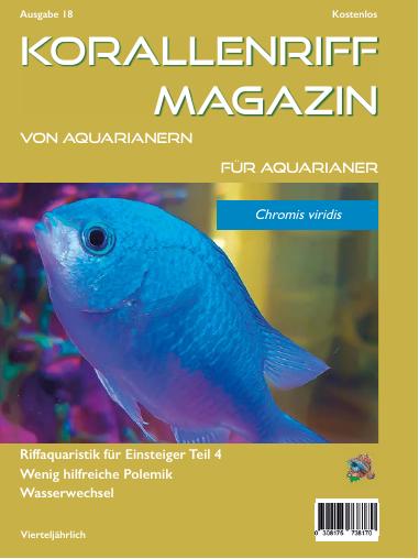 Cover Korallenriff Magazin Ausgabe 18