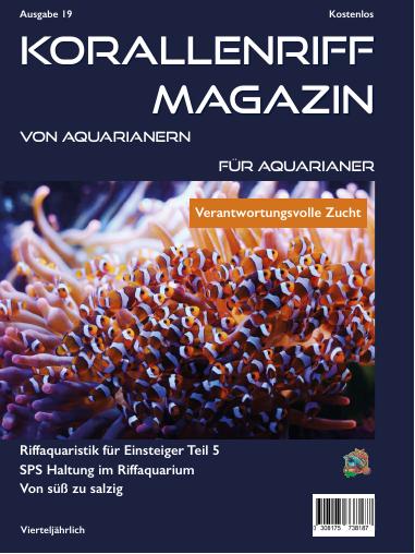 Cover Korallenriff Magazin Ausgabe 19